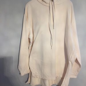 Athleta Cream Coloured Pullover Hoodie